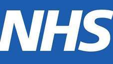 National Health Service NHS blue logo on white background