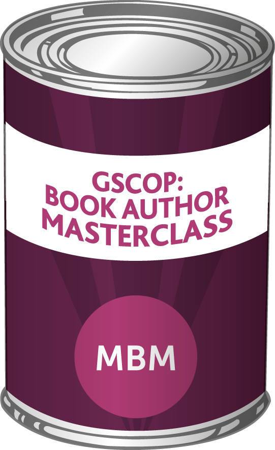 GSCOP Book author masterclass MBM tin can