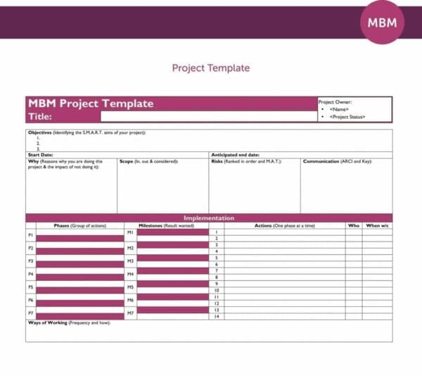 Project Template