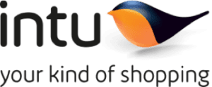 intu your kind of shopping logo with bird on white background