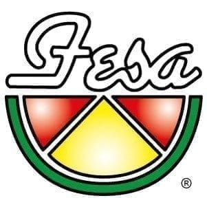Fesa logo with watermelon icon below