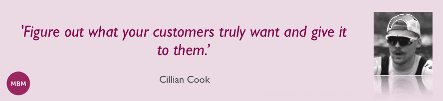 Fulfill a Customer Need quote by UK Category manager Cillian Cook