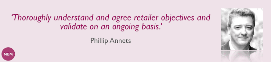 Understand your shoppers, quote from Phillip Annets