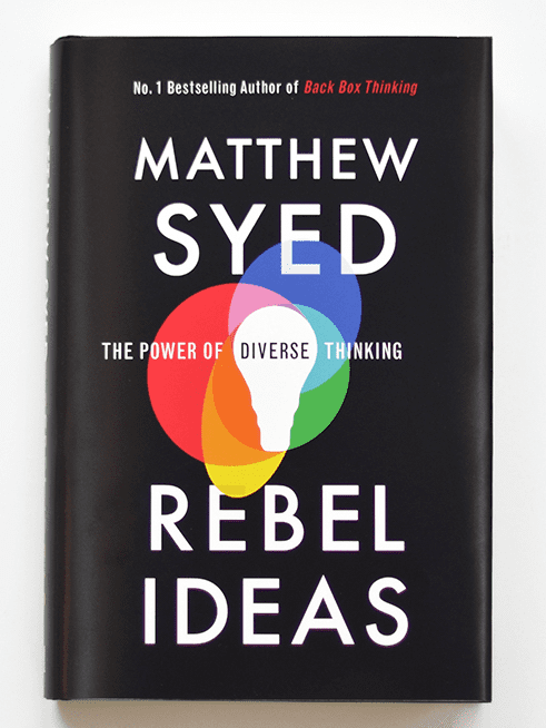Black book cover of Rebel Ideas by Matthew Syed