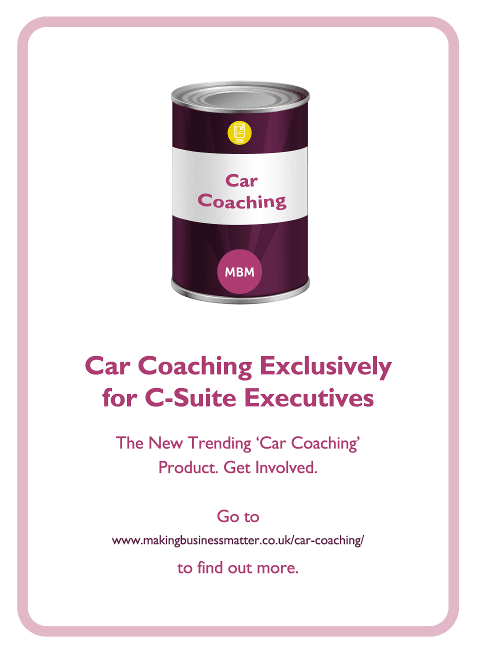 Negotiation coaching card titled Car Coaching
