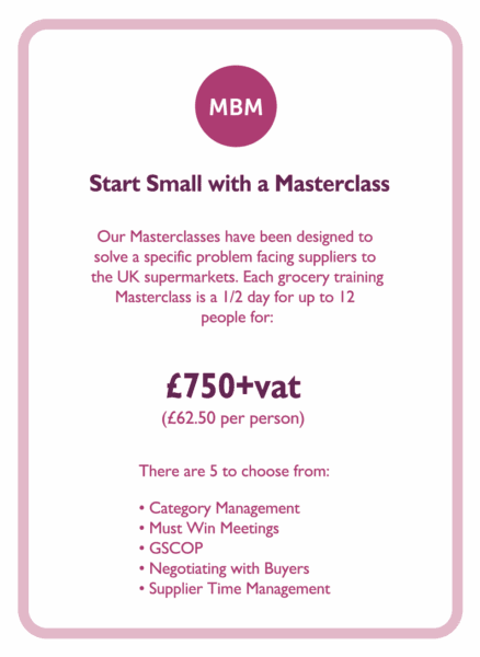 Negotiation coaching card titled Start Small
