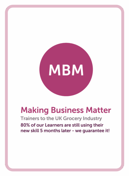 Time management coaching card MBM brand