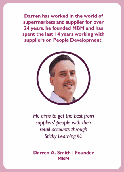 New Manager coaching card with Darren A. Smith