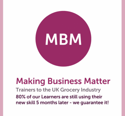 MBM Coaching card titled MBM with purple circle