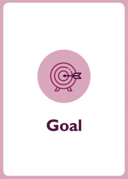 New Manager coaching card titled Goal