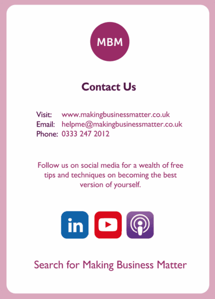 New Manager coaching card titled Contact Us