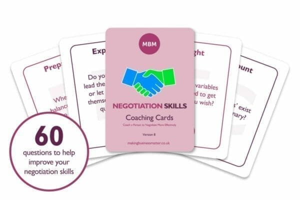 Negotiation Skills training tool from MBM Ad banner