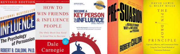 Five books to improve influencing and persuasion skills