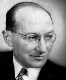 Black and white image of Dr Kurt Lewin