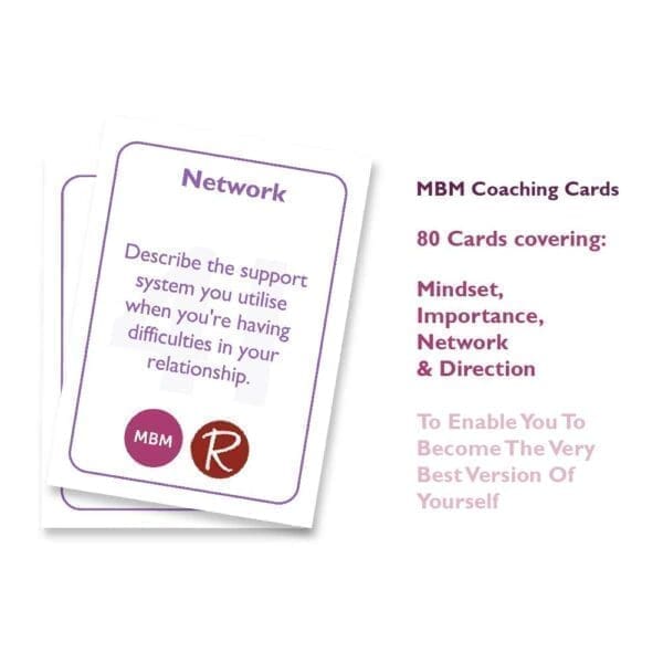 MBM Coaching card on network