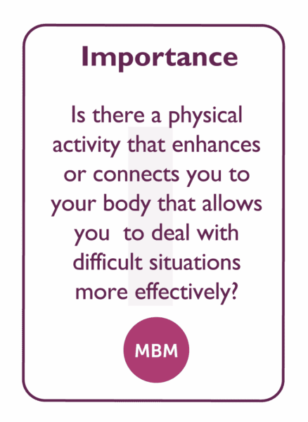 Importance Coaching Card