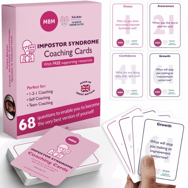Imposter Syndrome Coaching Cards Image