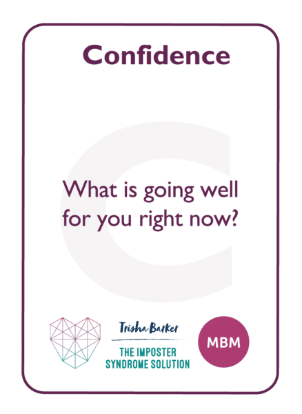Growth coaching card from MBM