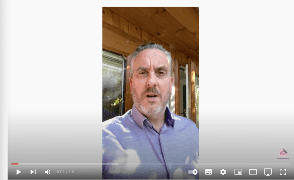 Links to YouTube video with MBM Darren Smith talking about the Evolution of the Rapid online Grocers 