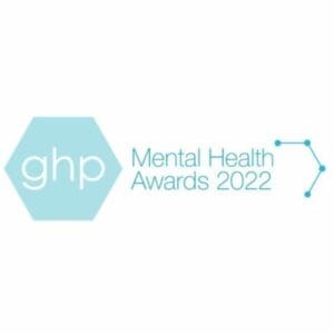 GHP Mental Health Awards 2022 banner in light blue 