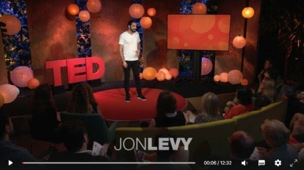 Links to TED talk What makes us influential by Jon Levy for influencing skills