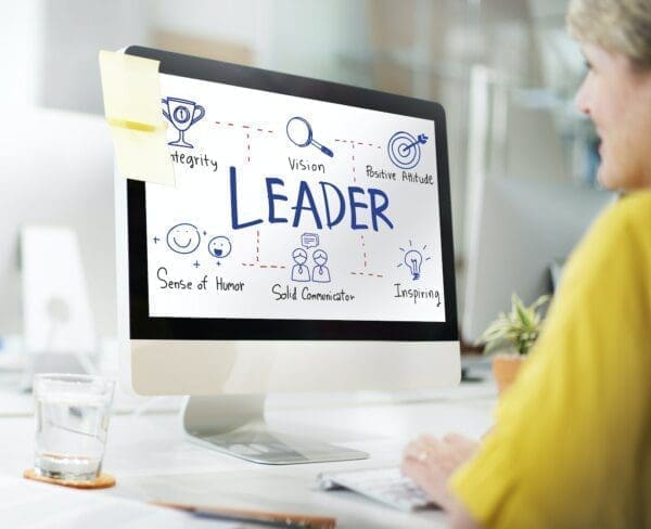 Leadership computer Leader Authority Boss Coach Director Manager Concept
