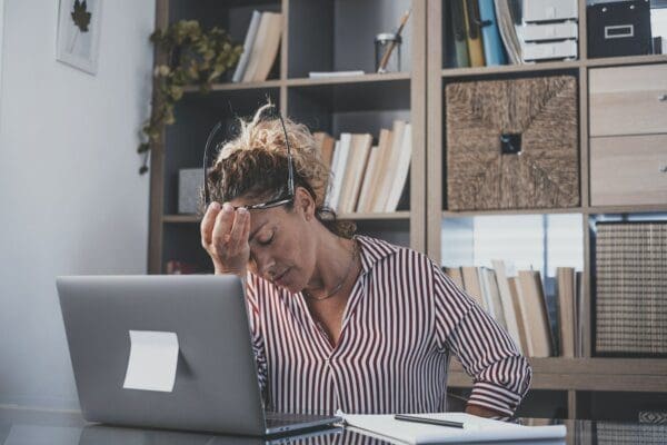 bad work life balance and exhaustion