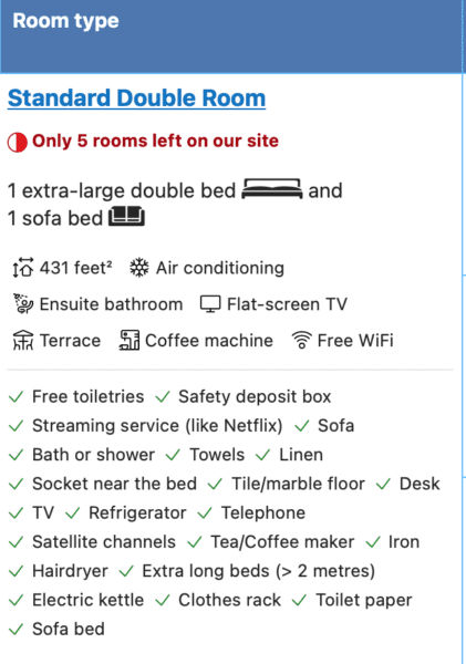 Booking.com website