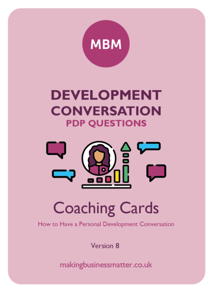 Development Conversation Coaching Card