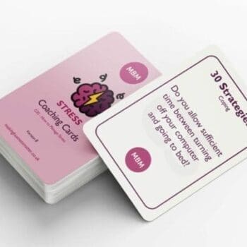 Stress Management Coaching Cards Image