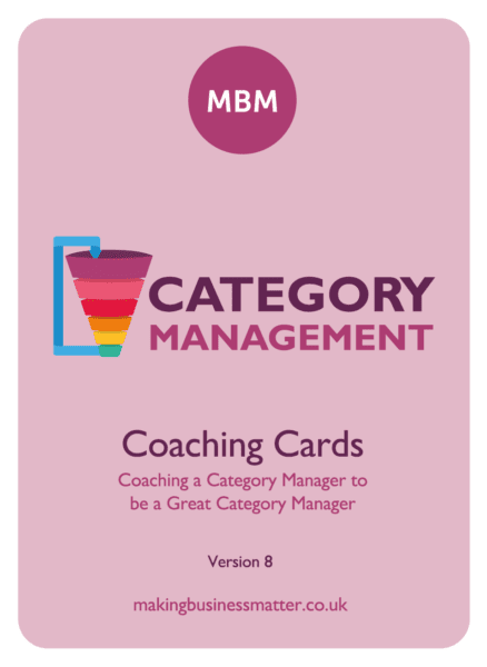 Category Management Coaching card