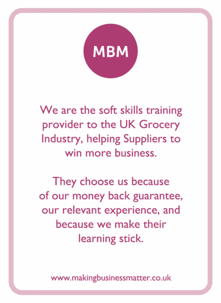 Presentation Skills Coaching Card
