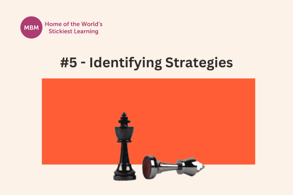 Identifying Strategies for account planning above chess pieces