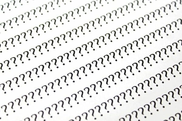 Question marks
