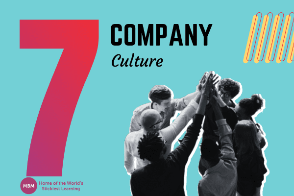 Step 7 blog post image for Staff Turnover company culture with group of employees