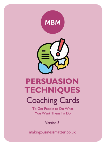Persuasion Techniques Card Image