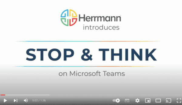 Stop and Think Links to Youtube video on Stop and Think