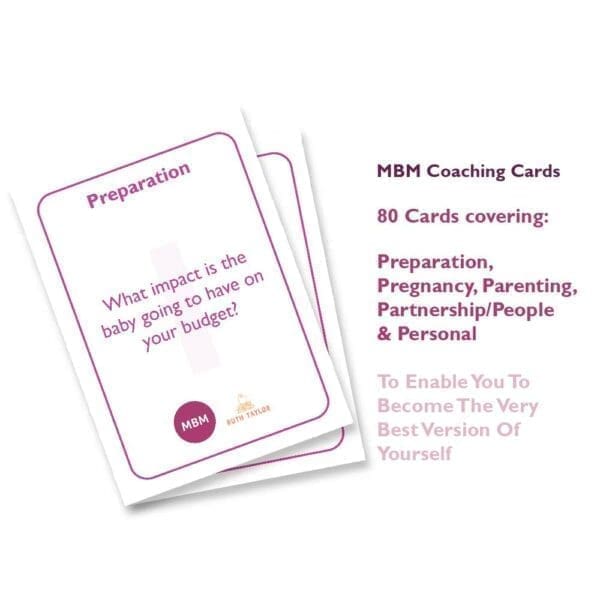 MBM Coaching card about preparation and budget
