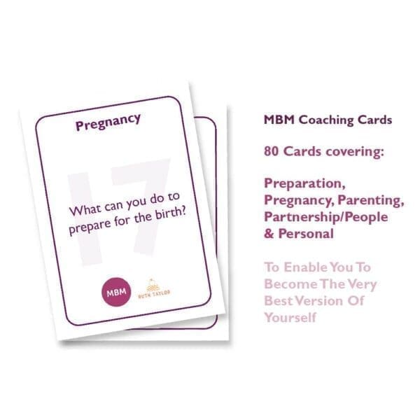 MBM coaching card about preganancy