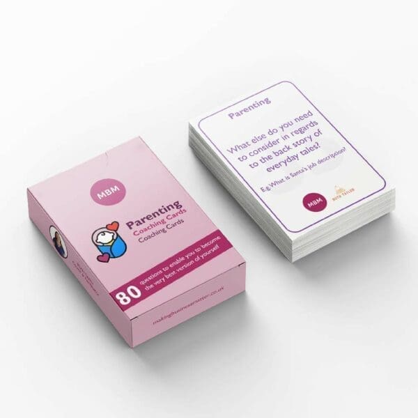 Parenting coaching card pack about story tale