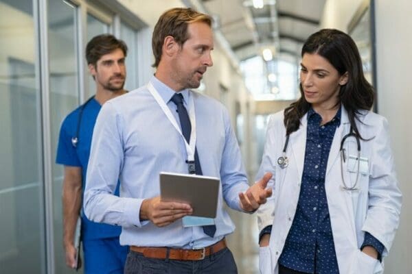 specialist Doctor in a conversation with specialist