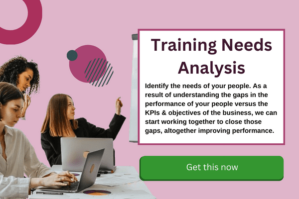 Training Needs Analysis Training Course