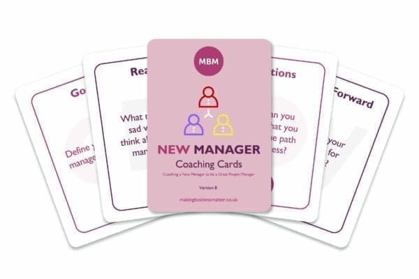 new manager coaching cards fanned out