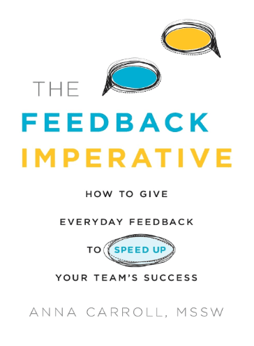 Book cover of feedback imperative by Anna Carroll