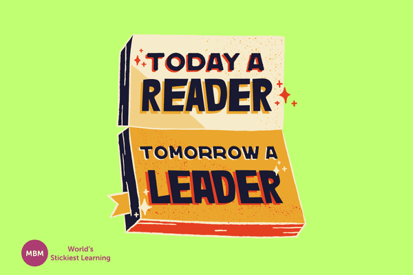 Today a reader tomorrow a leader illustration Today a reader tomorrow a leader illustration