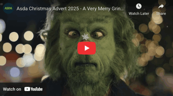 Links to 2025 christmas advert for ASDA