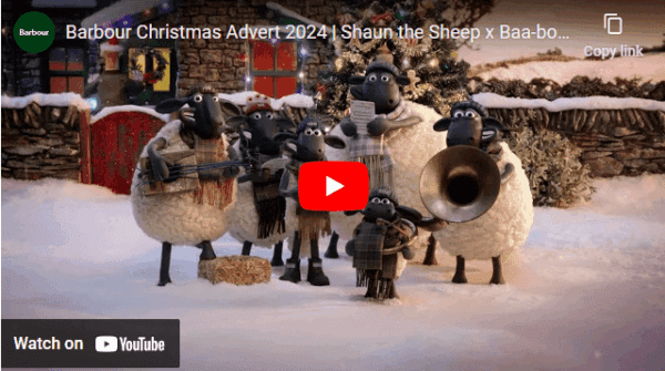 Links to YouTube video about Barbour Adv 2024