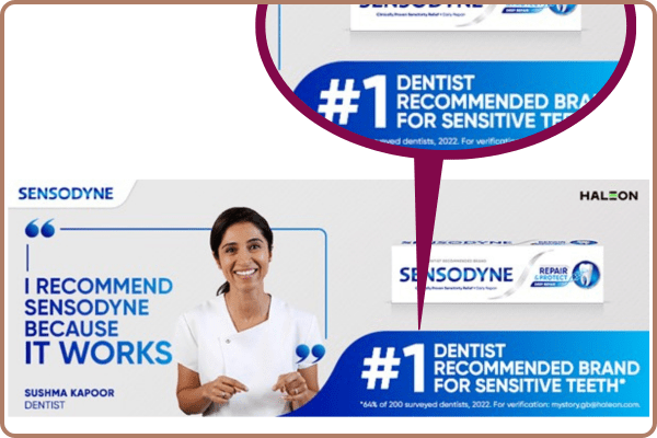 dentist recommended dentist recommended cognitive bias on toothpaste