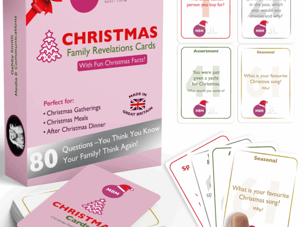 Christmas Coaching card pack closeup