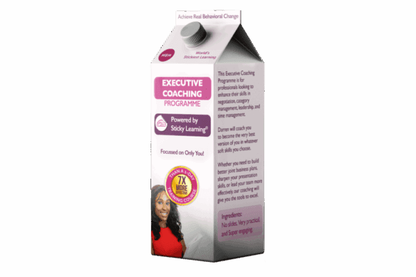 Training Course Carton for Executive Coaching